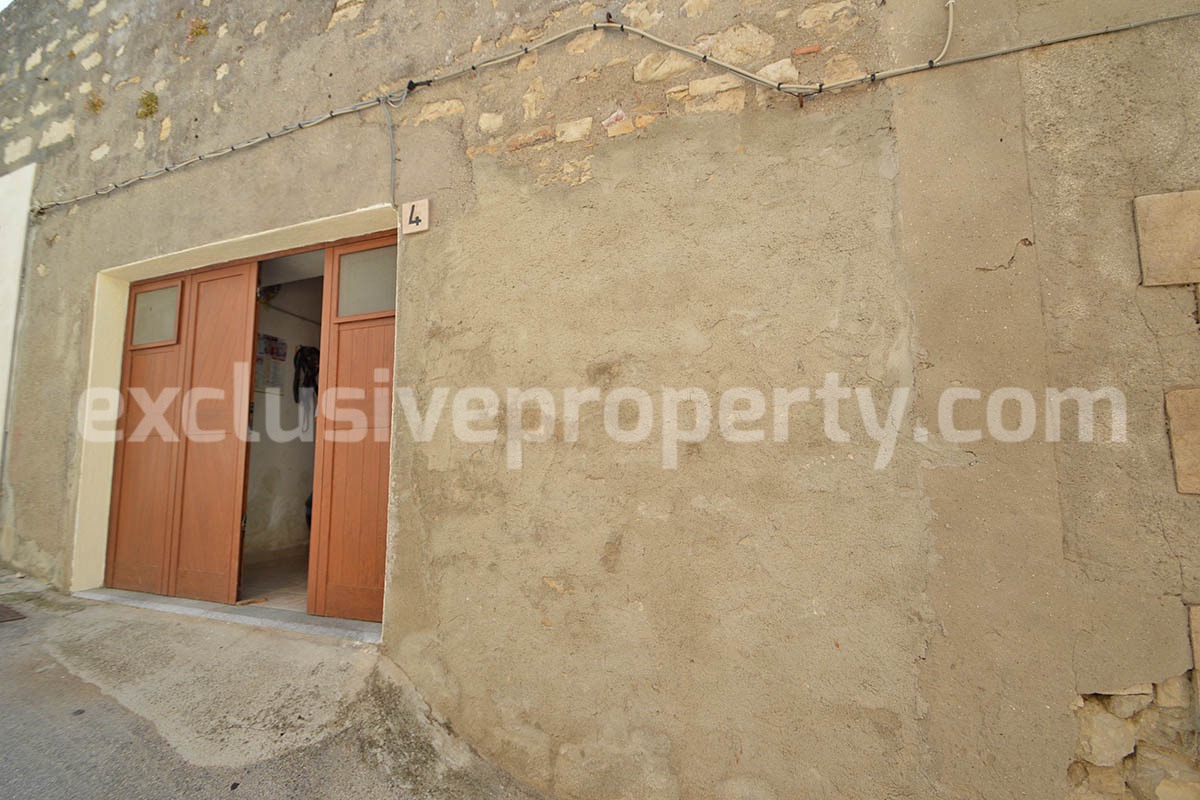 Spacious House with Balconies - Garage and Hill Views for Sale in Guardialfiera - Molise - Italy