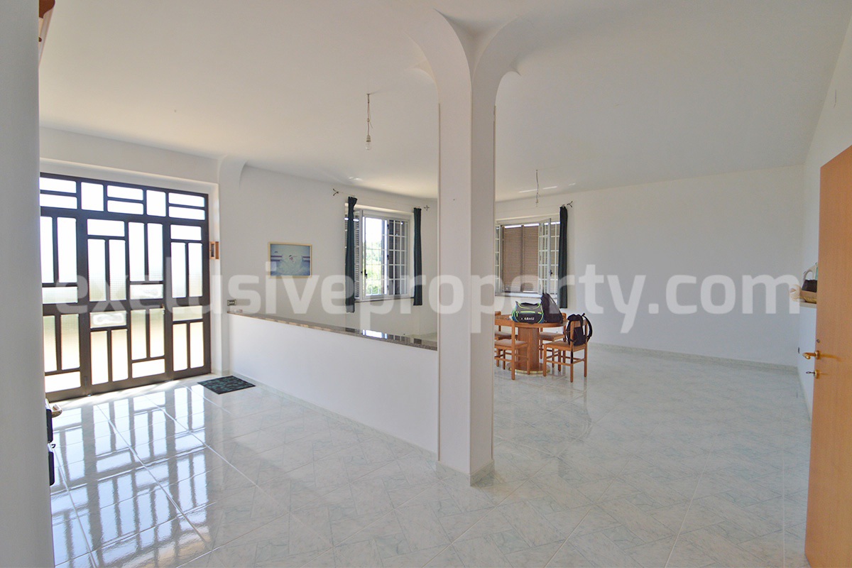 Habitable Country House with Nearly 2 Hectares of Flat Land - Garage and Attic for Sale in Molise - Italy