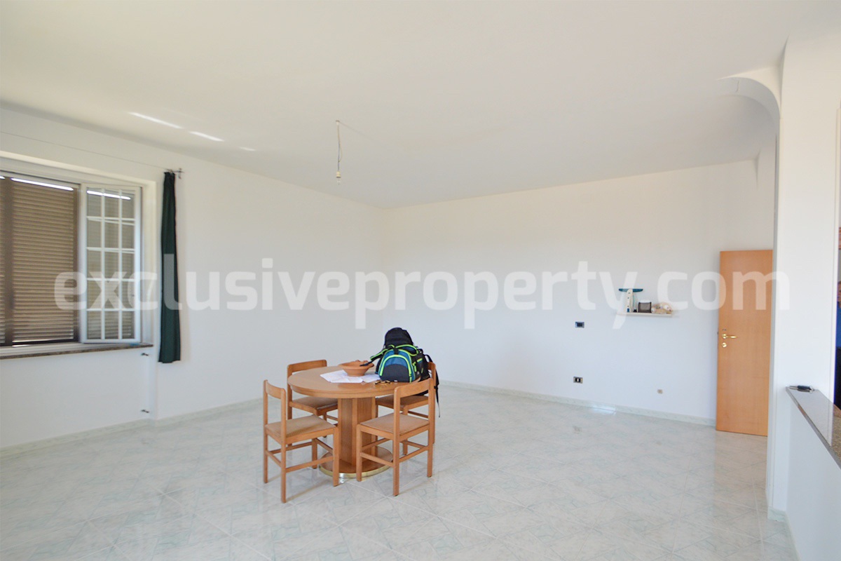 Habitable Country House with Nearly 2 Hectares of Flat Land - Garage and Attic for Sale in Molise - Italy