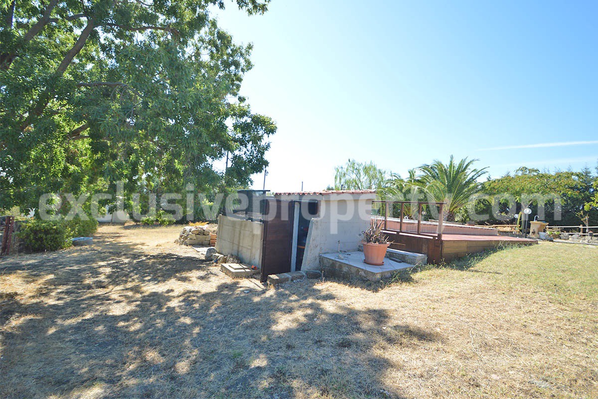 Country House with Pool and Olive Grove for Sale in Palata - Molise - Italy - Near Termoli