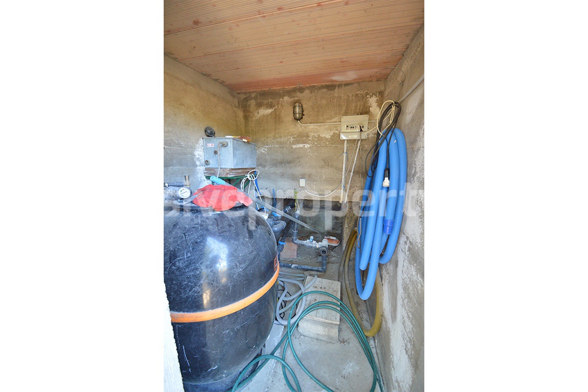 Country House with Pool and Olive Grove for Sale in Palata - Molise - Italy - Near Termoli