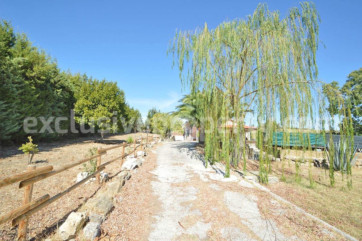 Country House with Pool and Olive Grove for Sale in Palata - Molise - Italy - Near Termoli