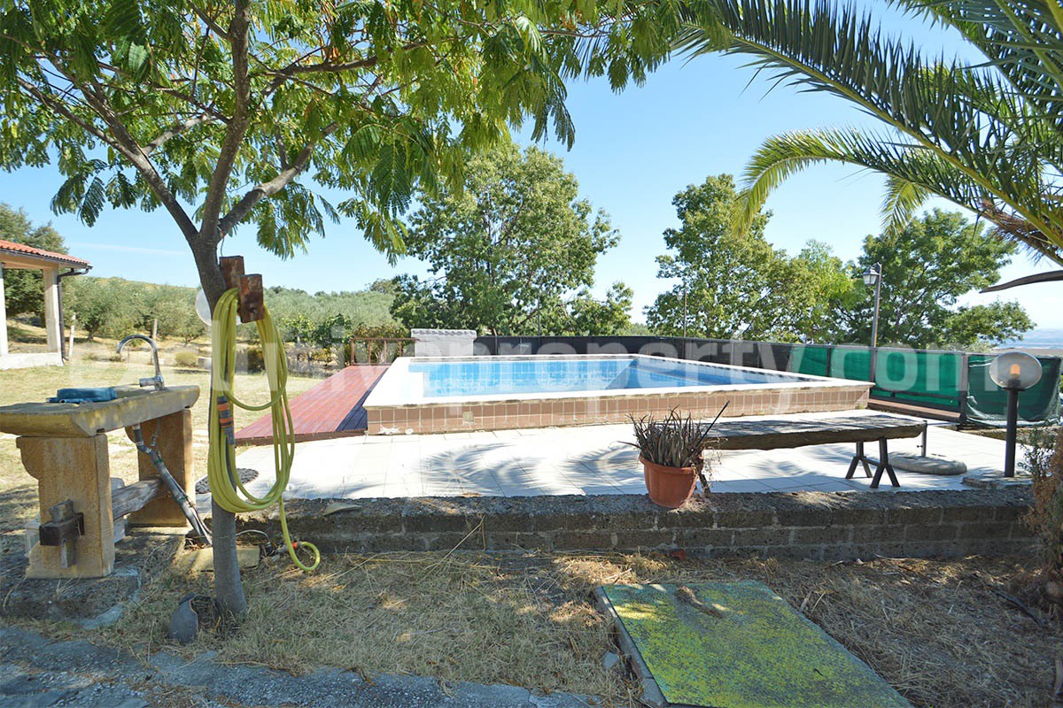 Country House with Pool and Olive Grove for Sale in Palata - Molise - Italy - Near Termoli