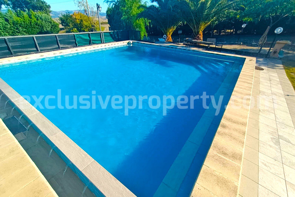 Country House with Pool and Olive Grove for Sale in Palata - Molise - Italy - Near Termoli