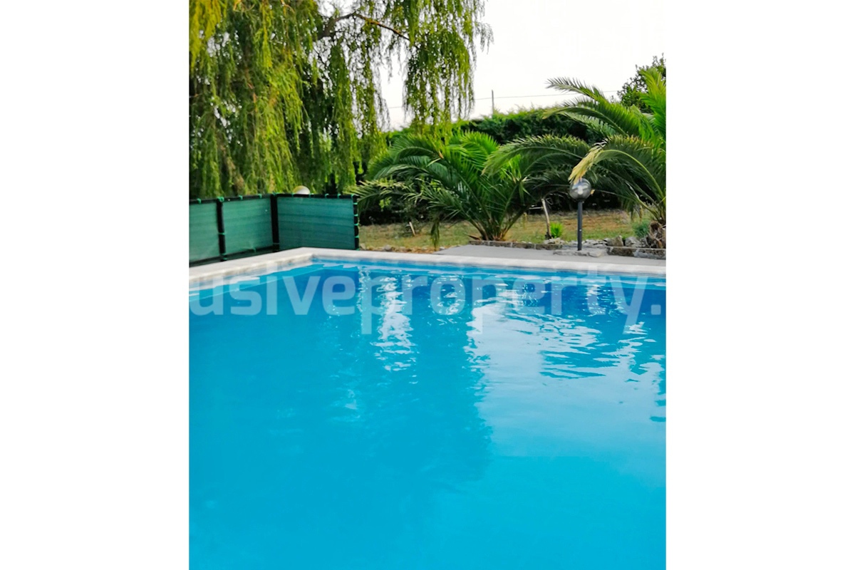 Country House with Pool and Olive Grove for Sale in Palata - Molise - Italy - Near Termoli
