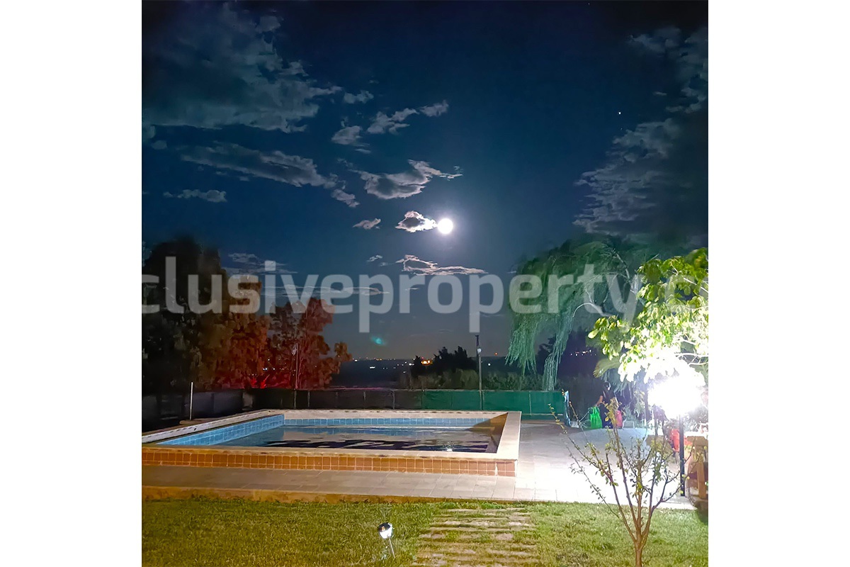 Country House with Pool and Olive Grove for Sale in Palata - Molise - Italy - Near Termoli