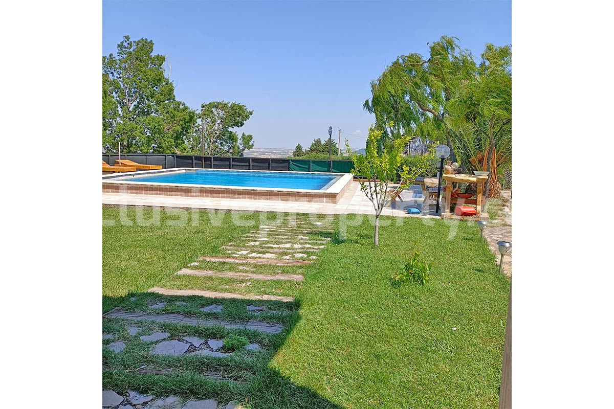 Country House with Pool and Olive Grove for Sale in Palata - Molise - Italy - Near Termoli