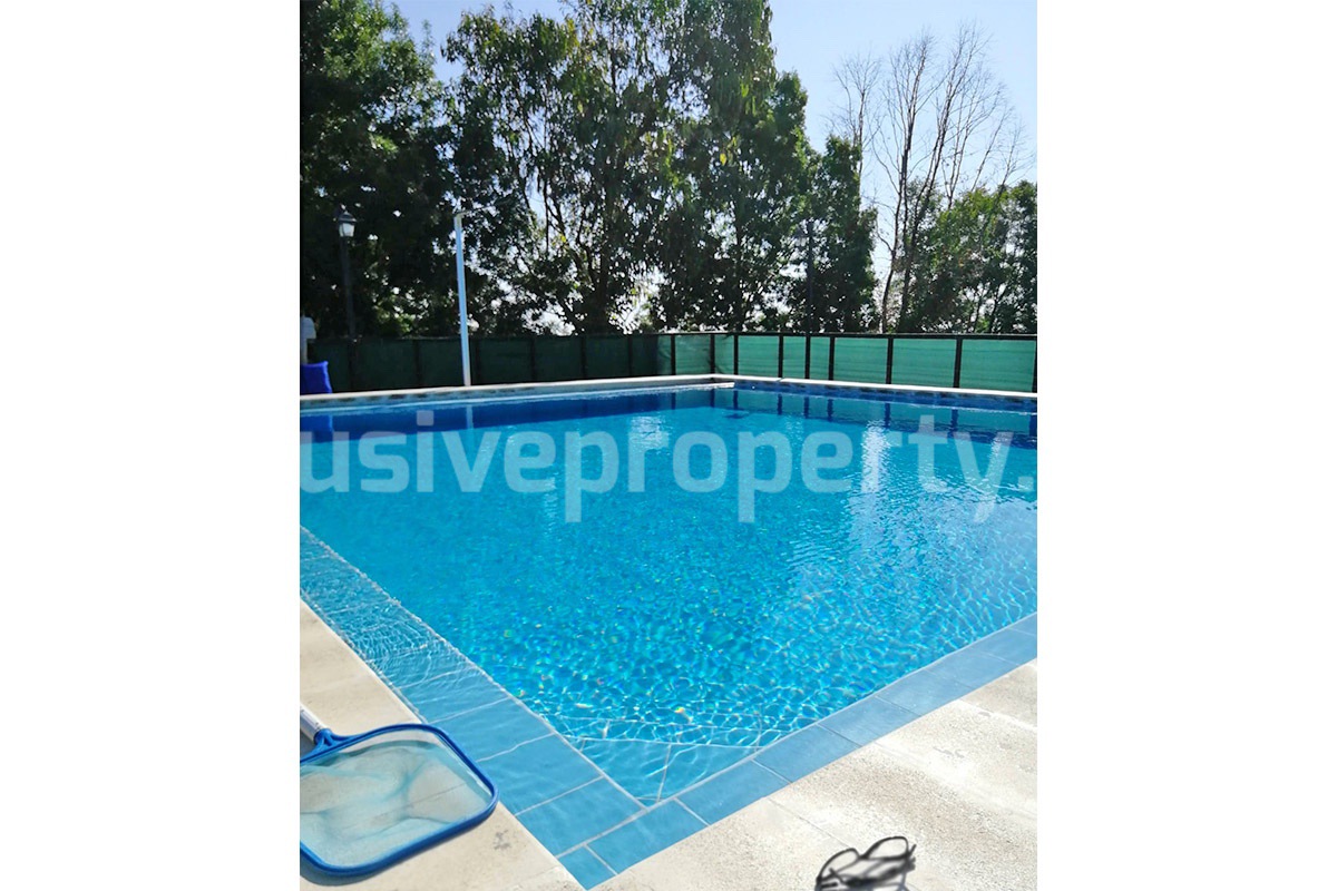 Country House with Pool and Olive Grove for Sale in Palata - Molise - Italy - Near Termoli