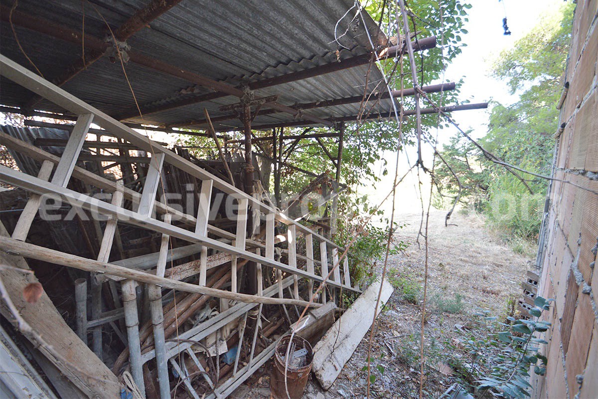Country House with Olive Grove - Garage and Panoramic Terrace for Sale in Trivento - Molise - Italy