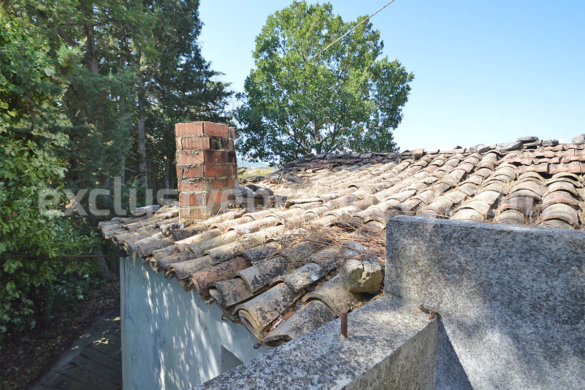 Country House with Olive Grove - Garage and Panoramic Terrace for Sale in Trivento - Molise - Italy