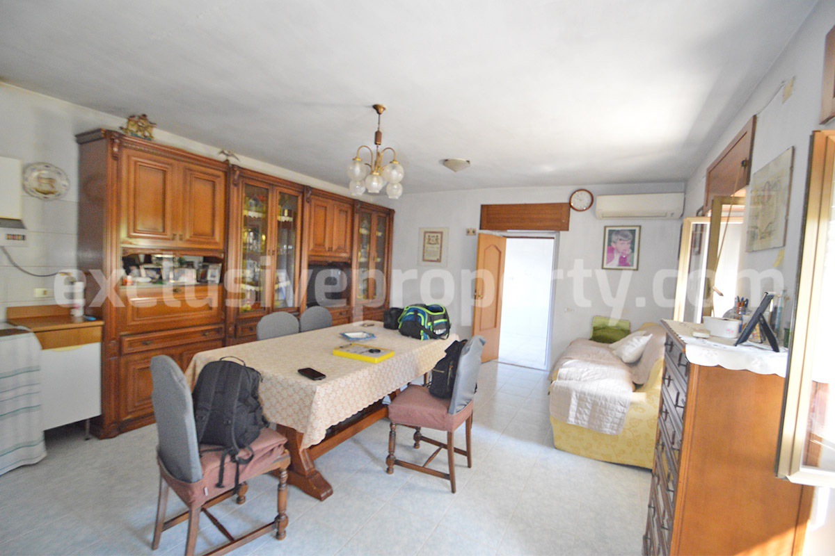 Country House with Olive Grove - Garage and Panoramic Terrace for Sale in Trivento - Molise - Italy