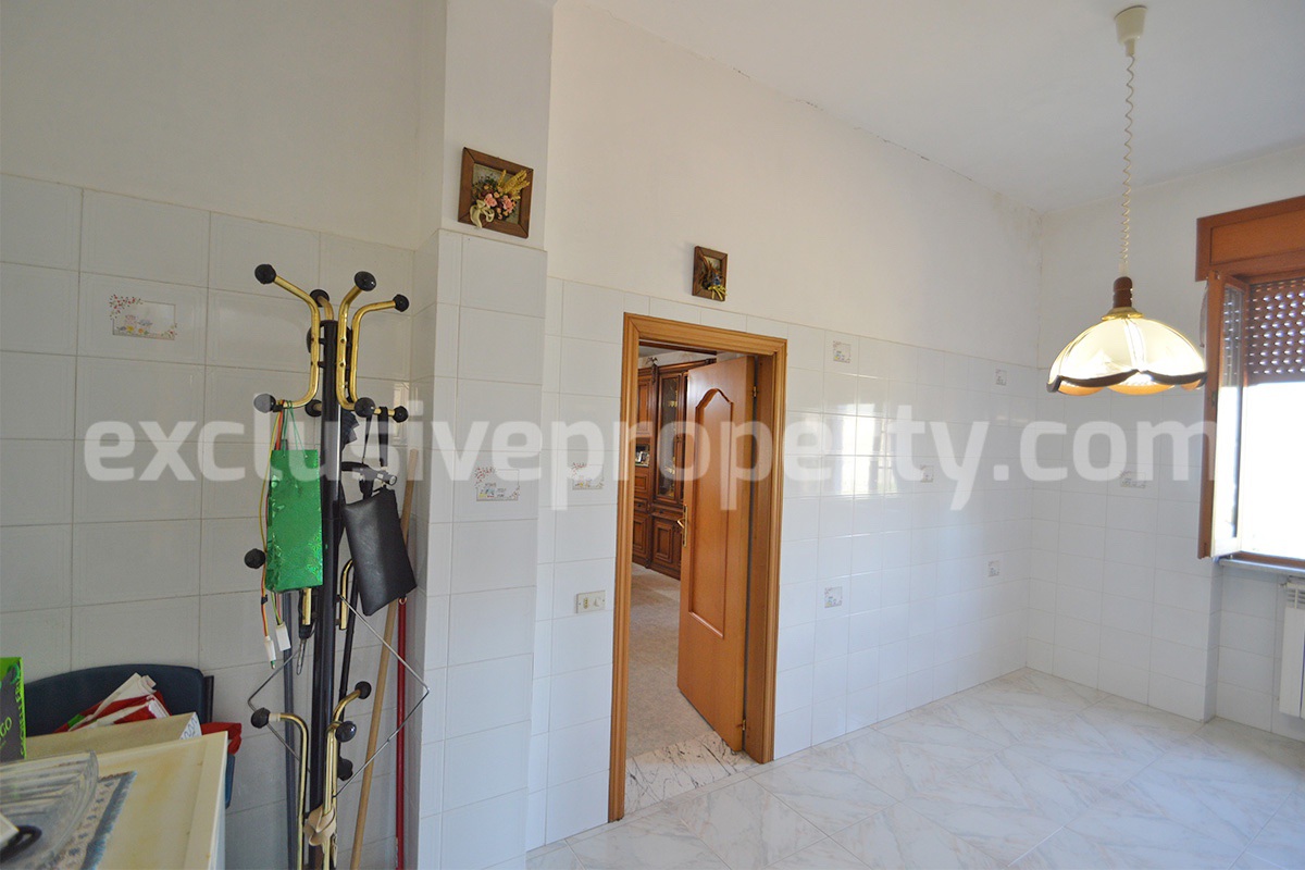 Country House with Olive Grove - Garage and Panoramic Terrace for Sale in Trivento - Molise - Italy