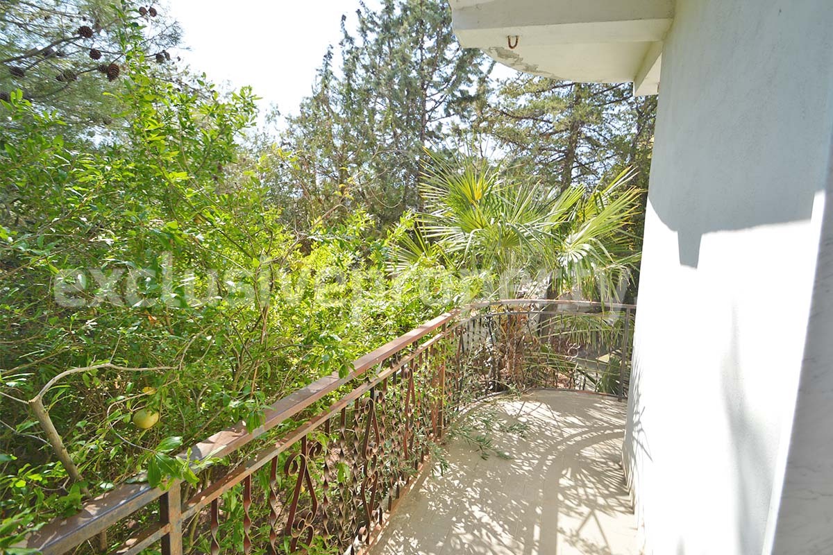 Country House with Olive Grove - Garage and Panoramic Terrace for Sale in Trivento - Molise - Italy