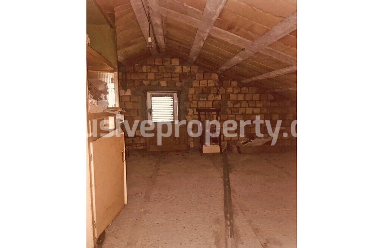 Property with one hectare of land near the for sale lake in Abruzzo 28