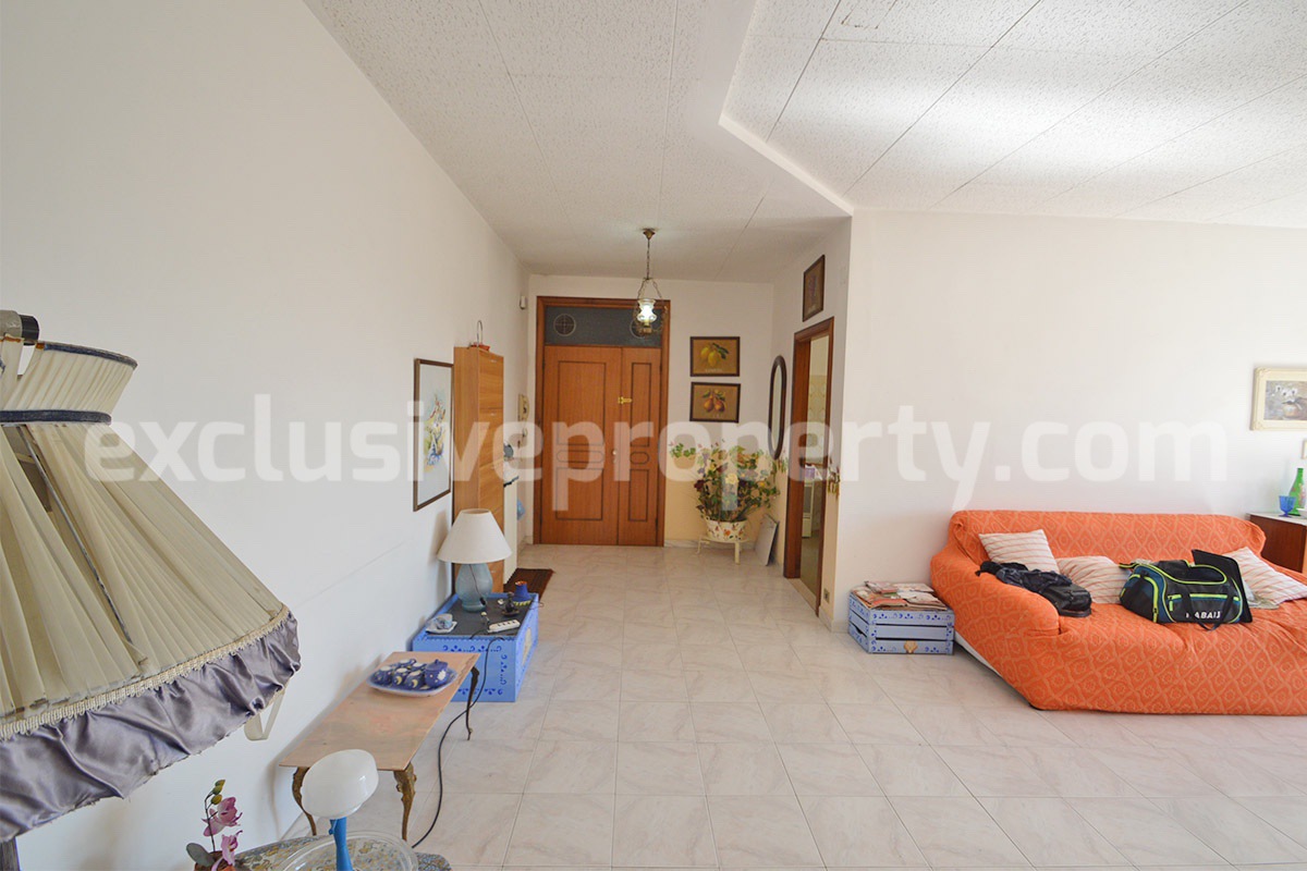 Sea View Apartment for Sale in San Salvo - Abruzzo - Large Balcony - Garage and Private Parking Near the Sea