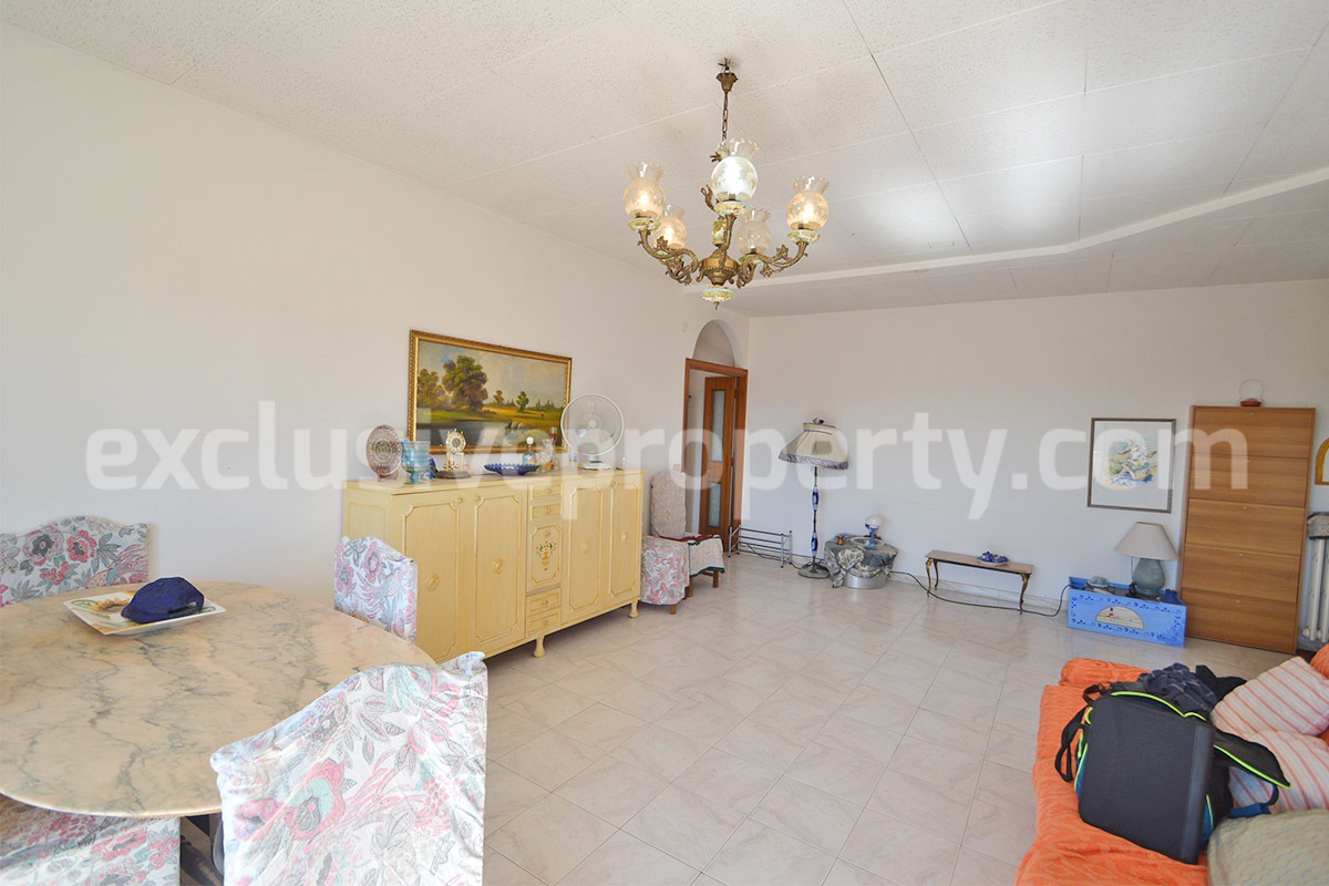 Sea View Apartment for Sale in San Salvo - Abruzzo - Large Balcony - Garage and Private Parking Near the Sea