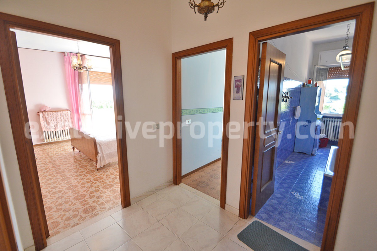 Sea View Apartment for Sale in San Salvo - Abruzzo - Large Balcony - Garage and Private Parking Near the Sea