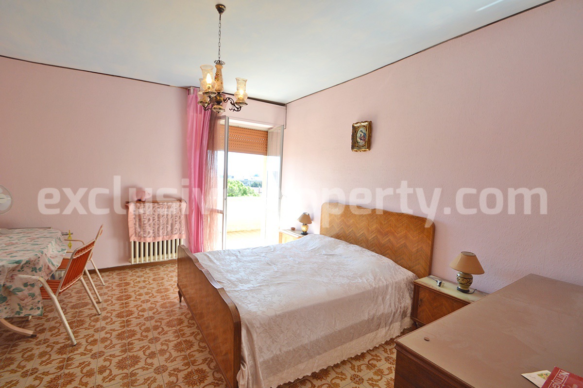 Sea View Apartment for Sale in San Salvo - Abruzzo - Large Balcony - Garage and Private Parking Near the Sea
