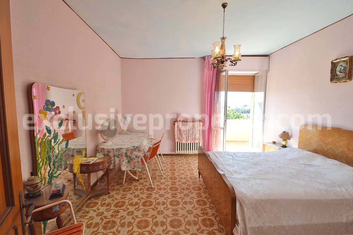 Sea View Apartment for Sale in San Salvo - Abruzzo - Large Balcony - Garage and Private Parking Near the Sea