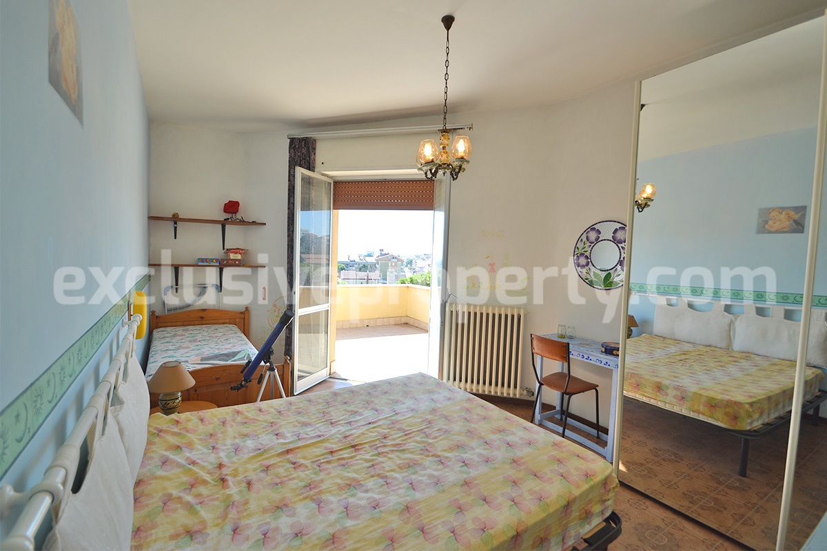 Sea View Apartment for Sale in San Salvo - Abruzzo - Large Balcony - Garage and Private Parking Near the Sea