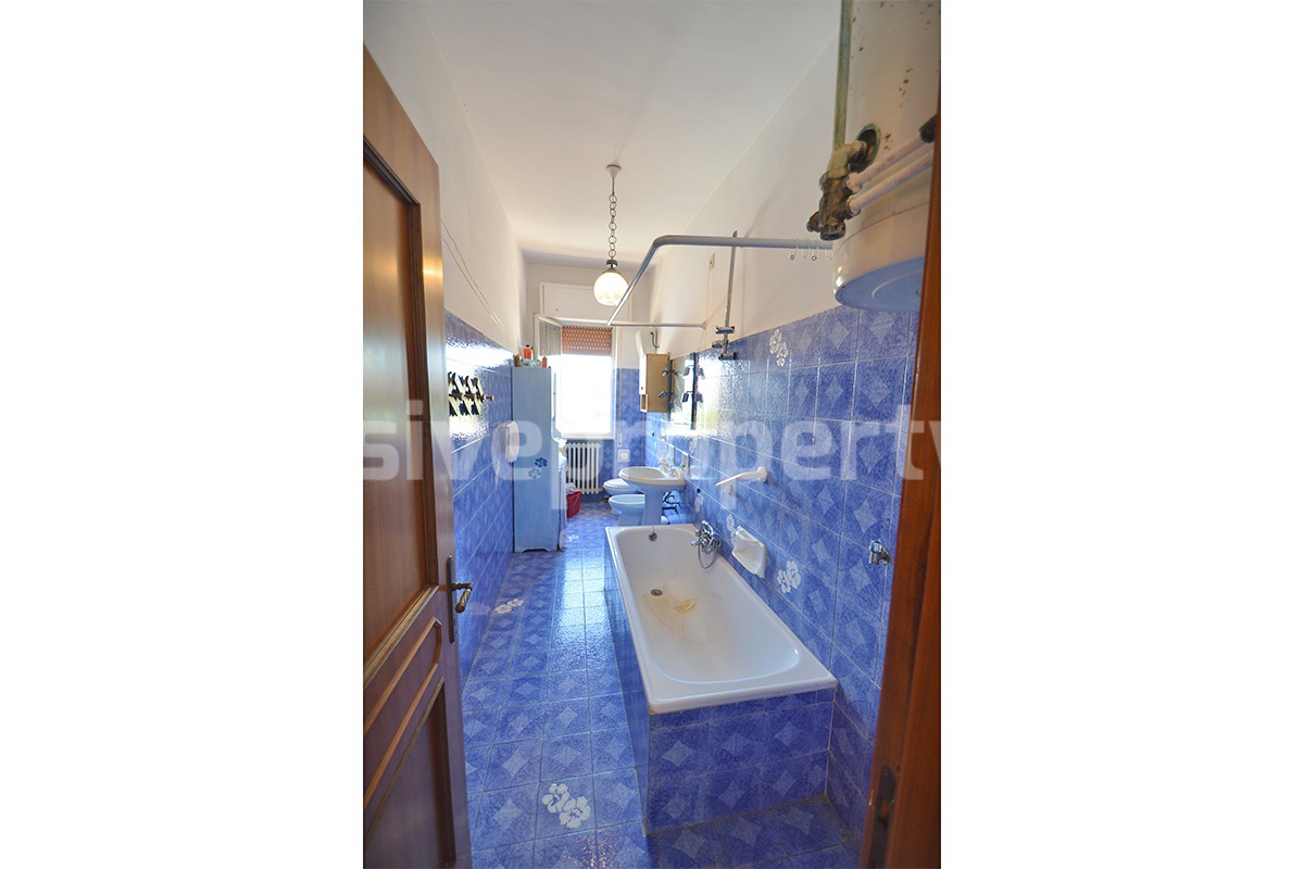 Sea View Apartment for Sale in San Salvo - Abruzzo - Large Balcony - Garage and Private Parking Near the Sea