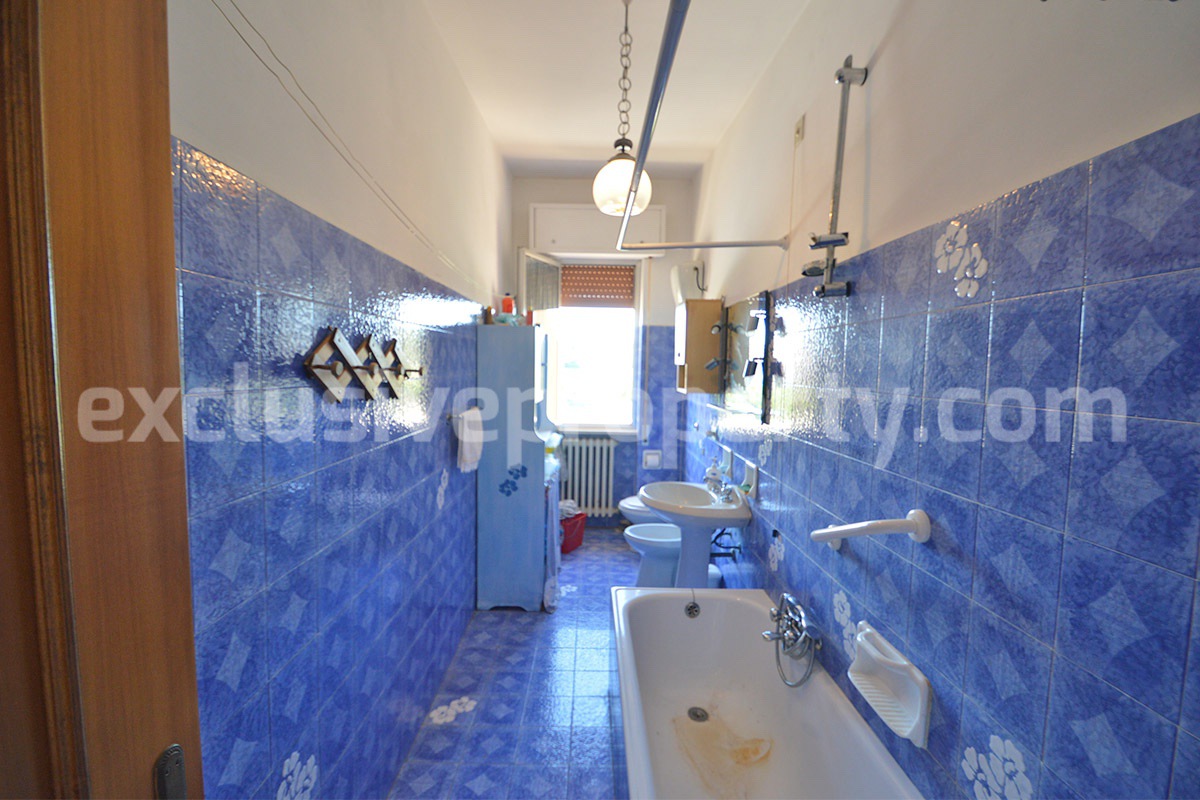 Sea View Apartment for Sale in San Salvo - Abruzzo - Large Balcony - Garage and Private Parking Near the Sea