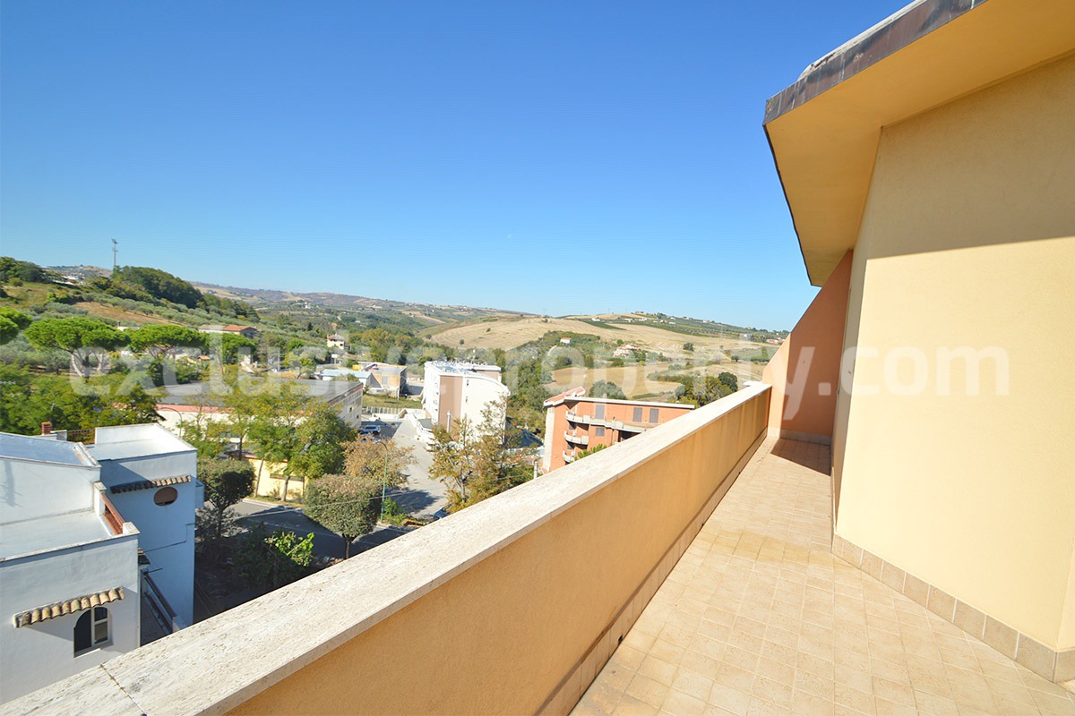 Sea View Apartment for Sale in San Salvo - Abruzzo - Large Balcony - Garage and Private Parking Near the Sea