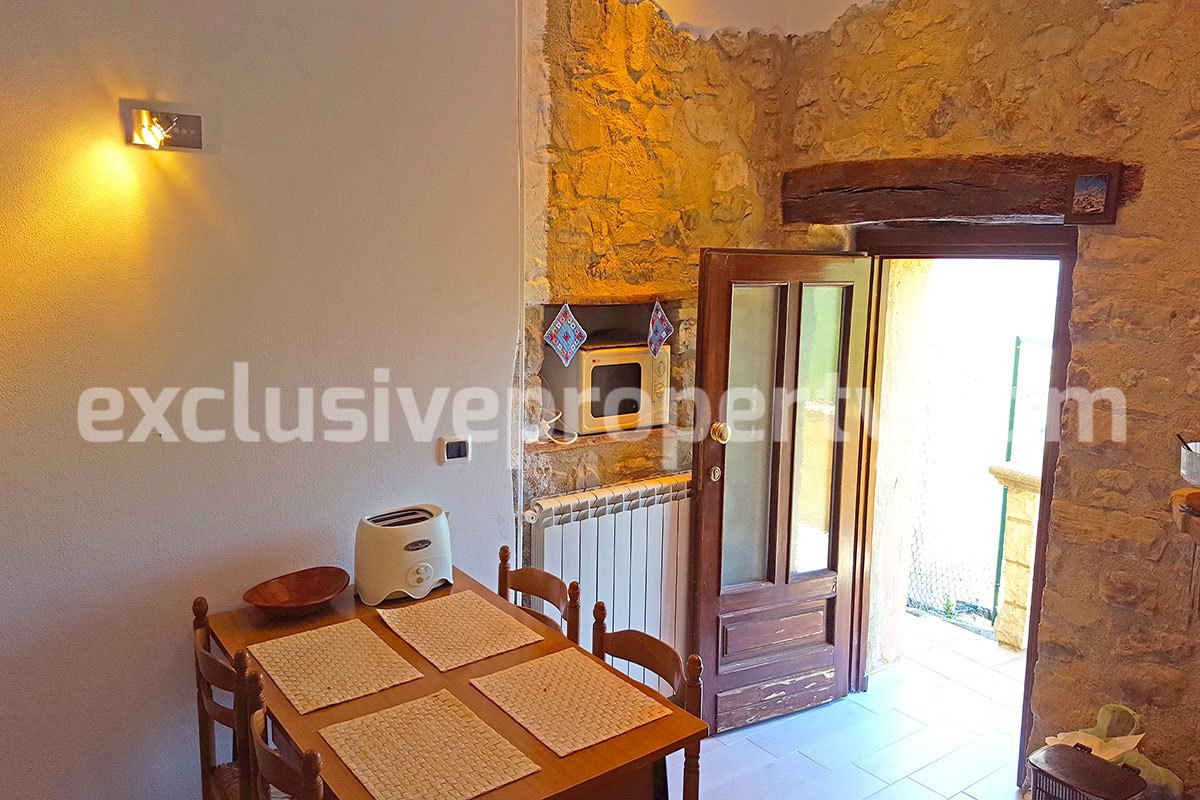 Renovated and furnished house with terrace for sale in Abruzzo - Italy 2