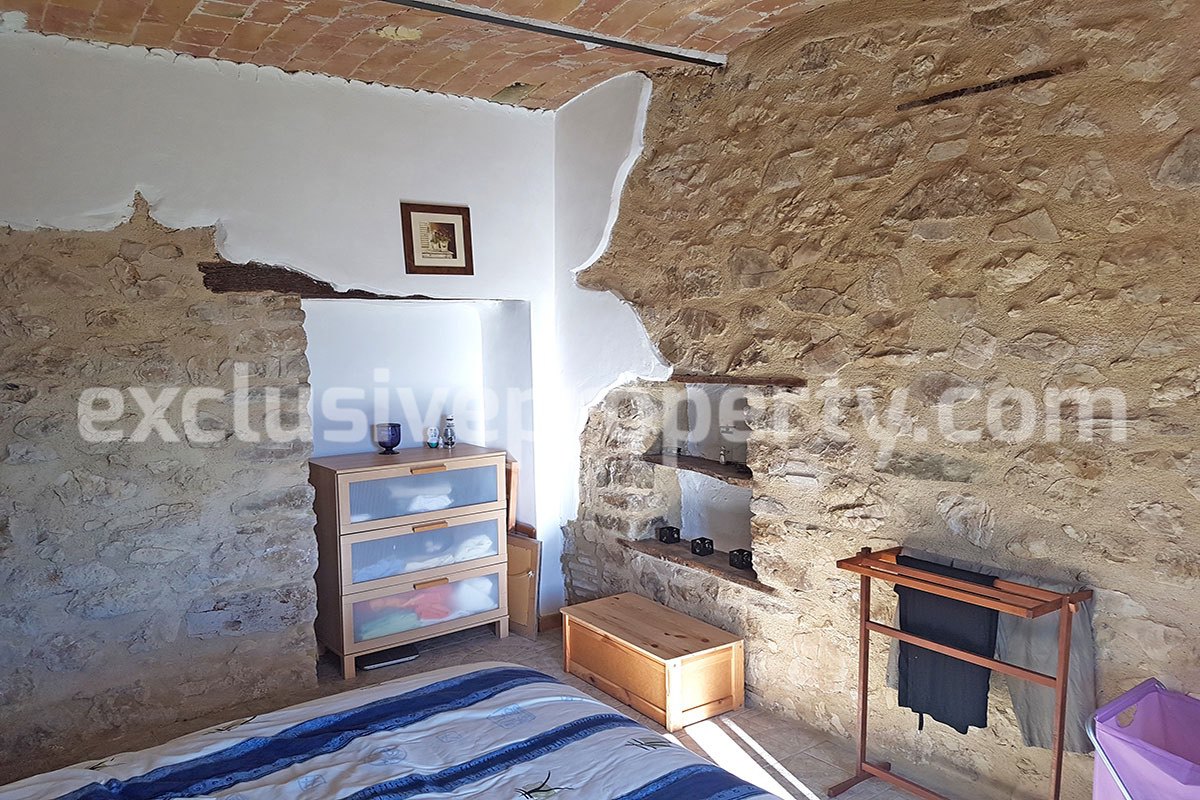 Renovated and furnished house with terrace for sale in Abruzzo - Italy 13