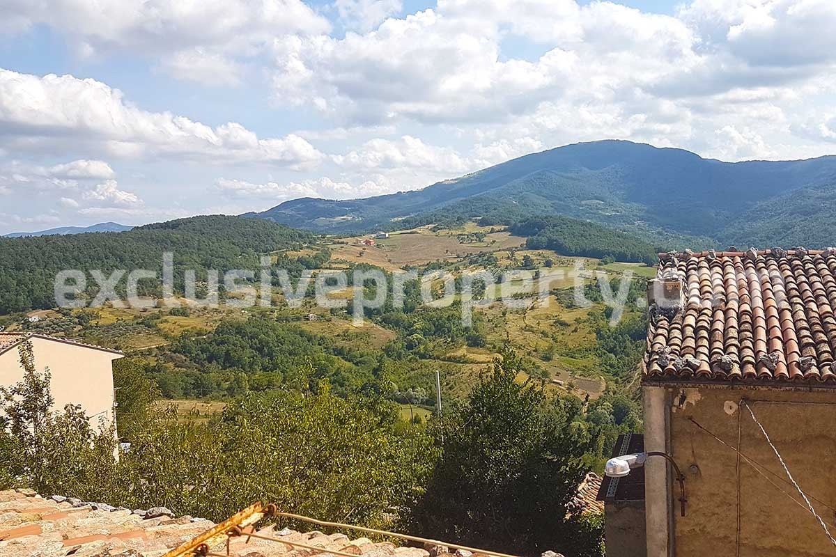 Typical Italian property with panoramic views for sale in Abruzzo 1