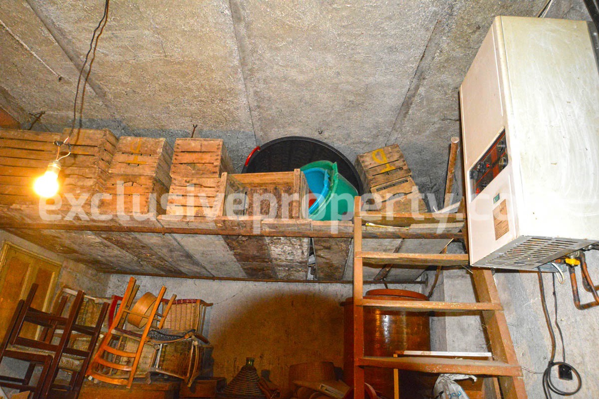 Typical Italian property habitable with cellar for sale in Italy 23