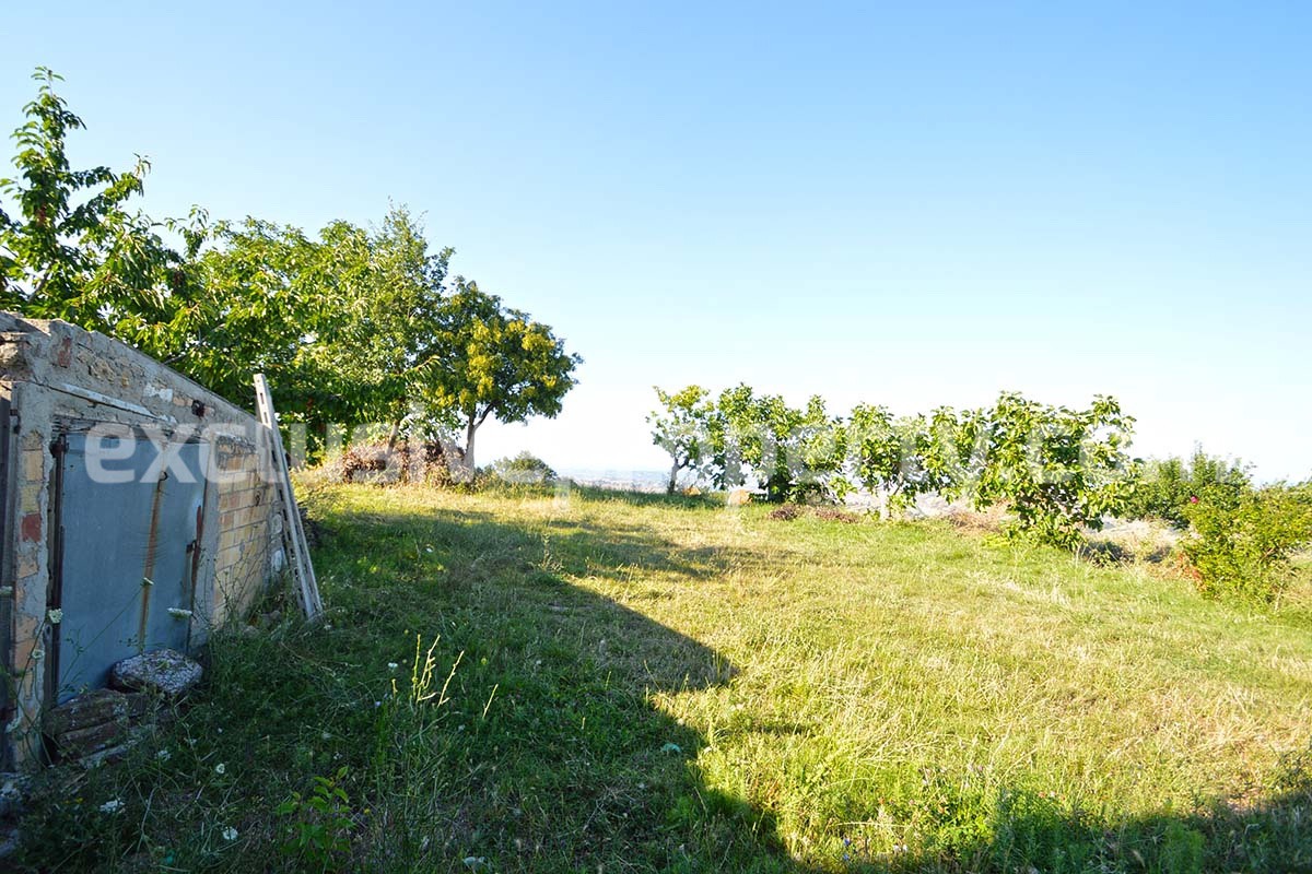 Ancient stone property with 6 hectares of land for sale in Abruzzo - Italy 25