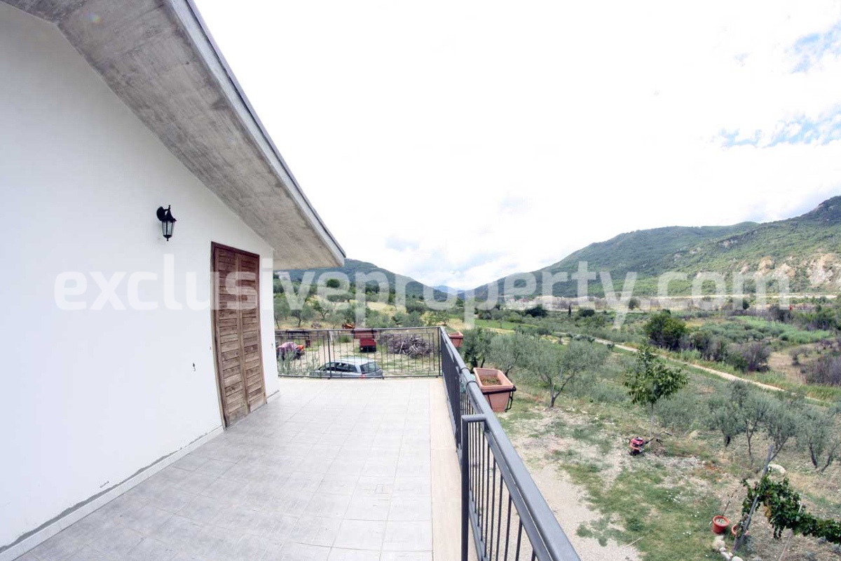 Habitable stone villa with land for sale in Italy 17