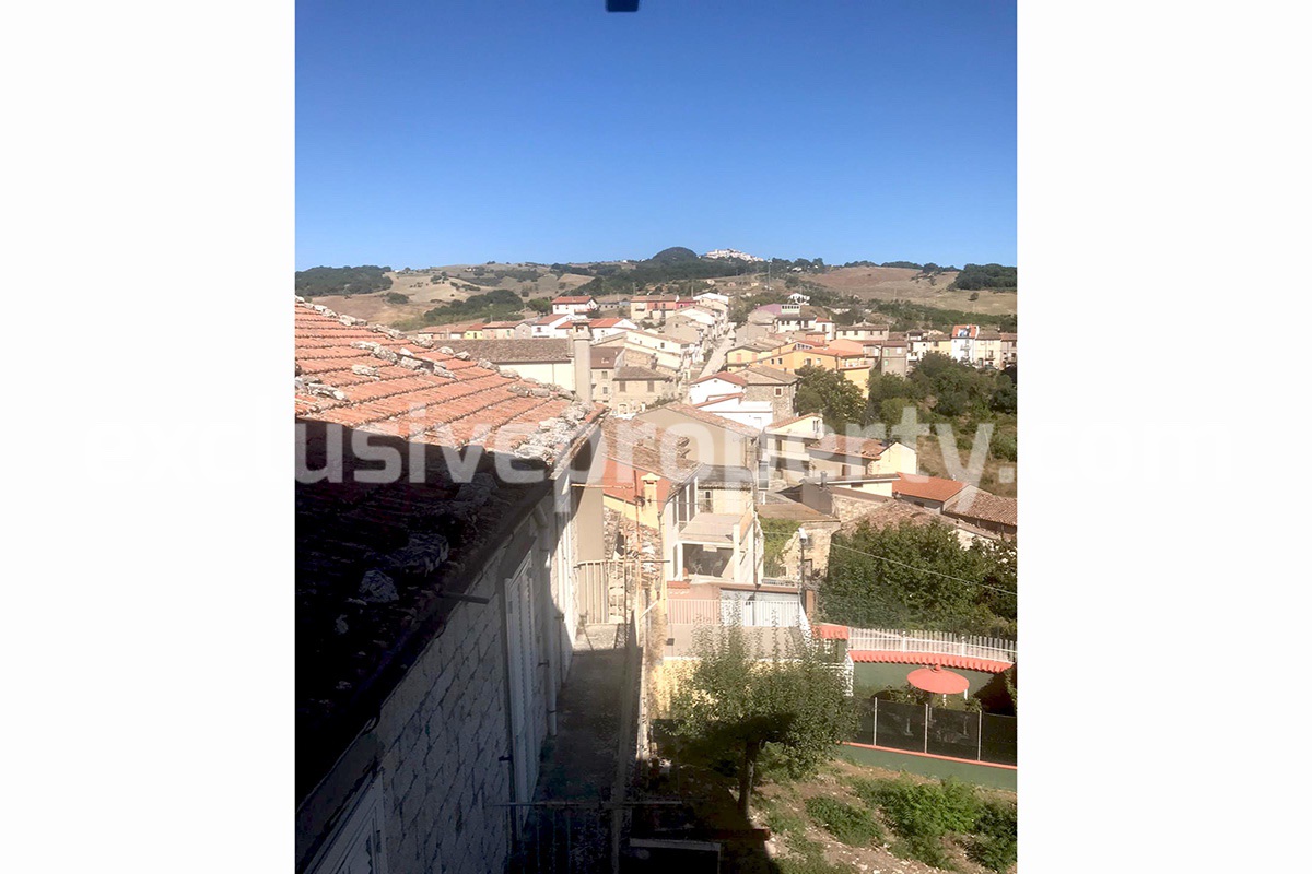 The house is on one floor with hilly view for sale in Italy 15