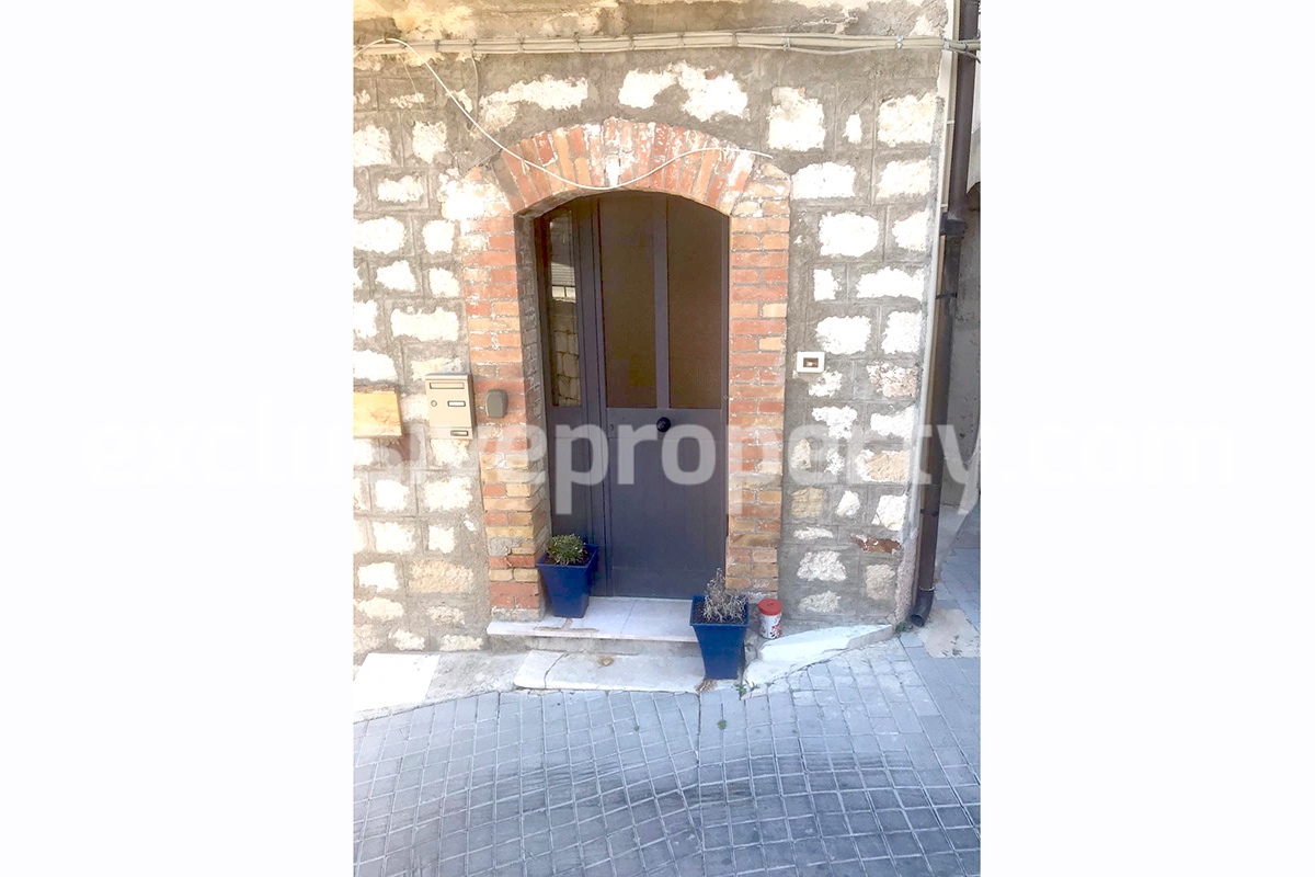 The house is on one floor with hilly view for sale in Italy 16