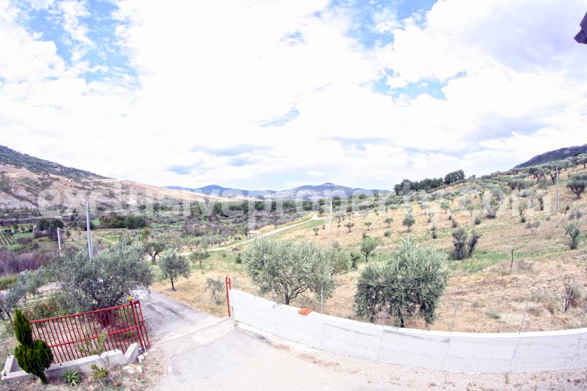 Habitable stone villa with land for sale in Italy