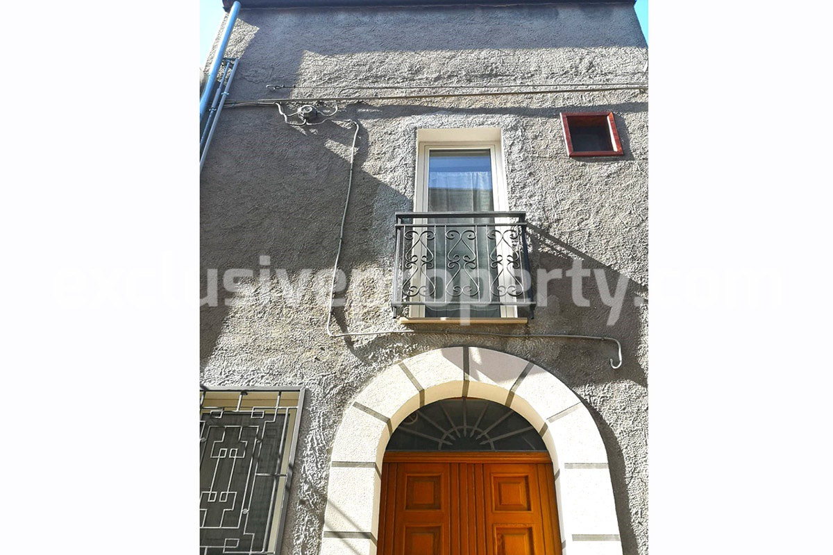 House with terrace completely renovated on four levels for sale on the Abruzzo hills 20