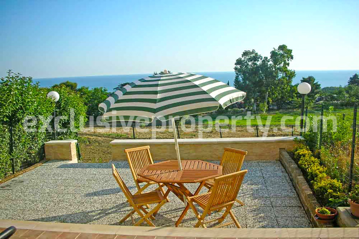 Newly built apartment with sea view garden and terrace for sale in Molise 1