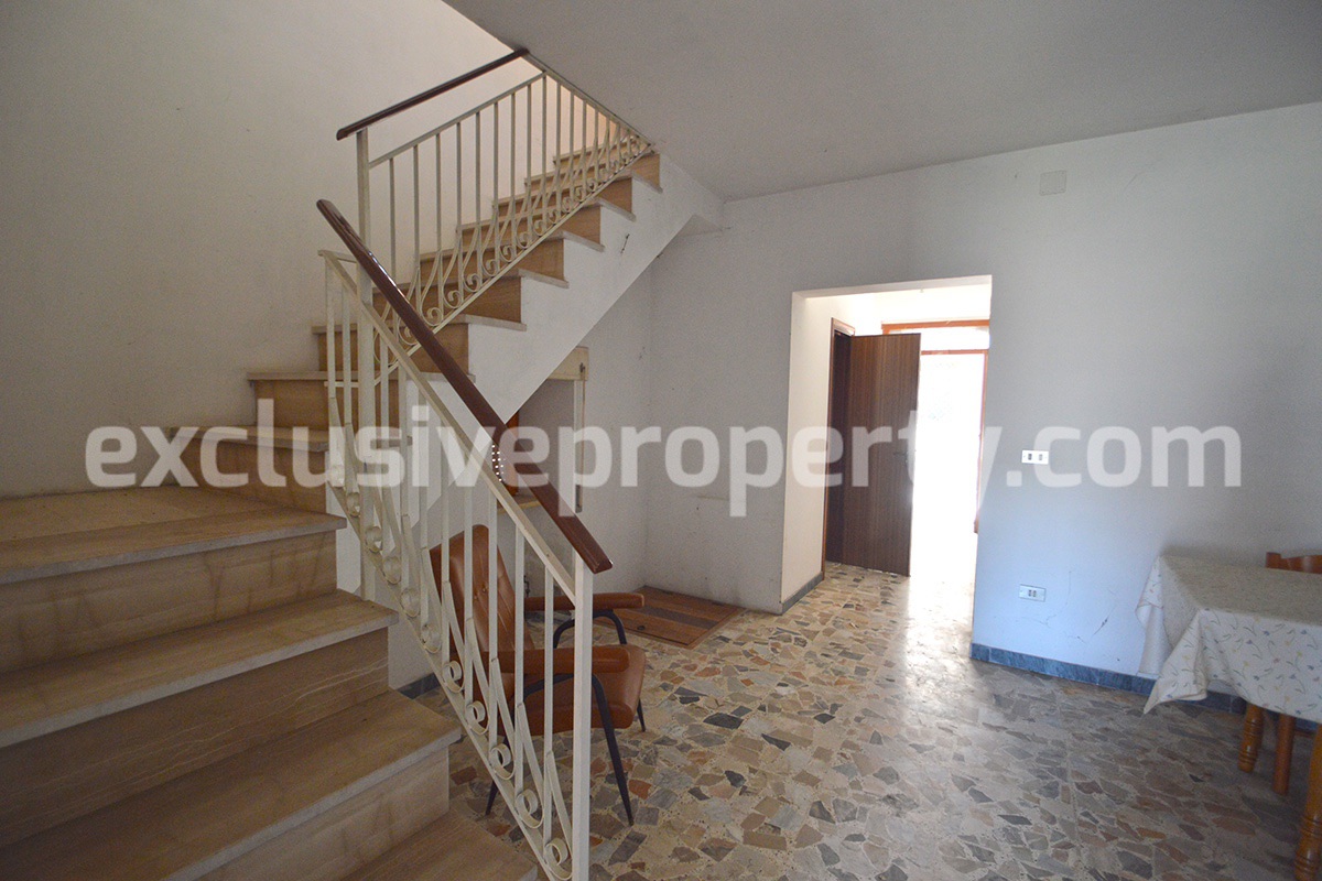 Stone town house with terrace for sale in San Felice del Molise - Italy 8