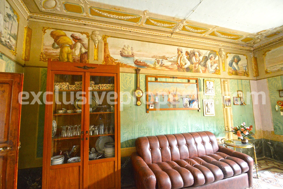 Large historic building with two terraces for sale in Molise - Italy 15