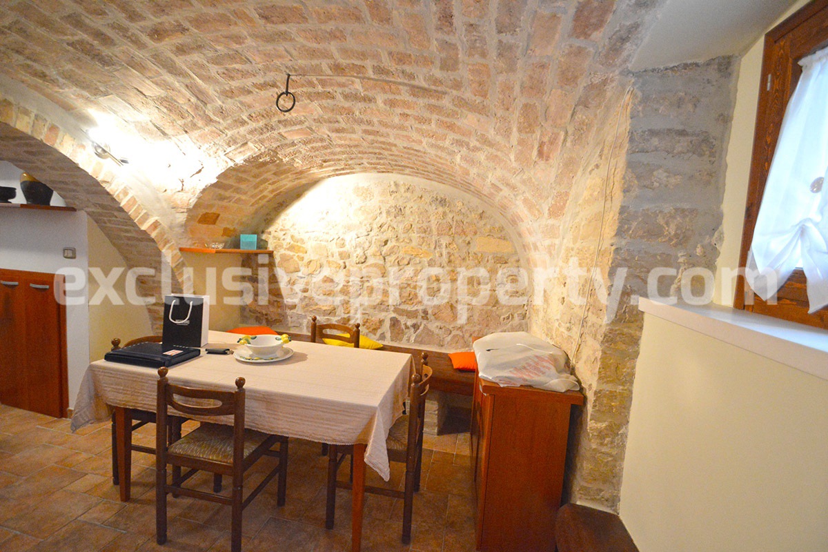 Restored stone house with panoramic view for sale in Molise - Italy 5