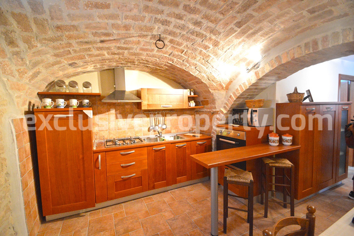 Restored stone house with panoramic view for sale in Molise - Italy 6