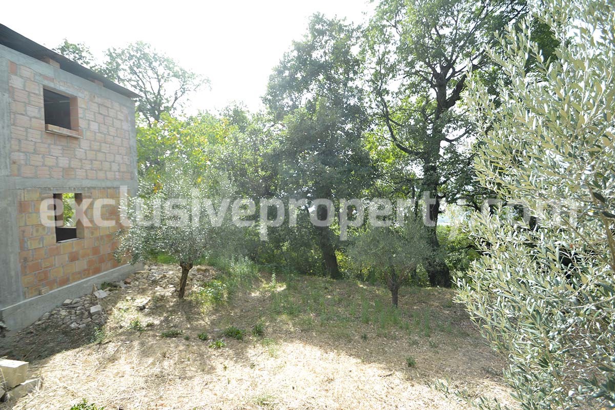 Country house to be completed for sale on the Abruzzo hills - Italy 4