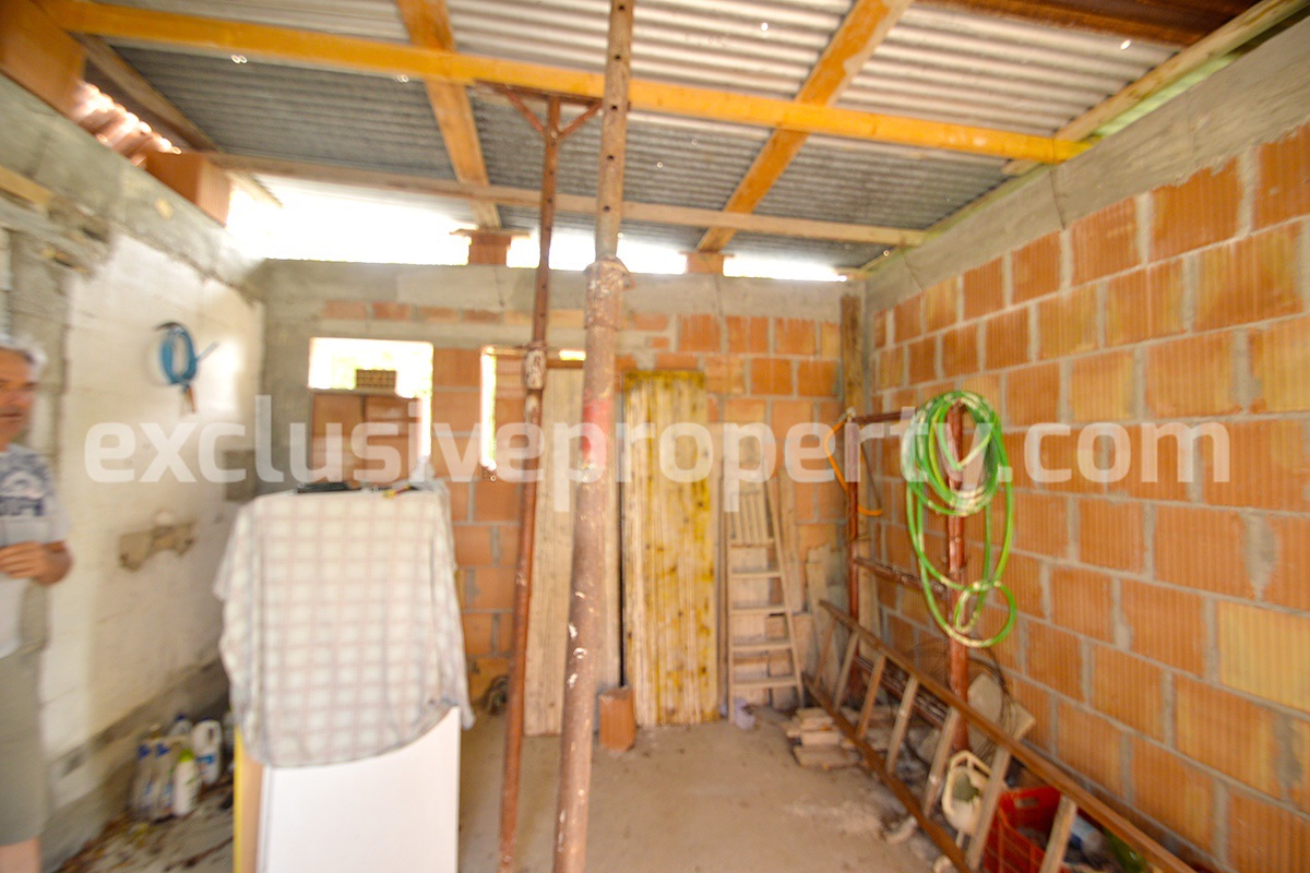 Country house to be completed for sale on the Abruzzo hills - Italy 12