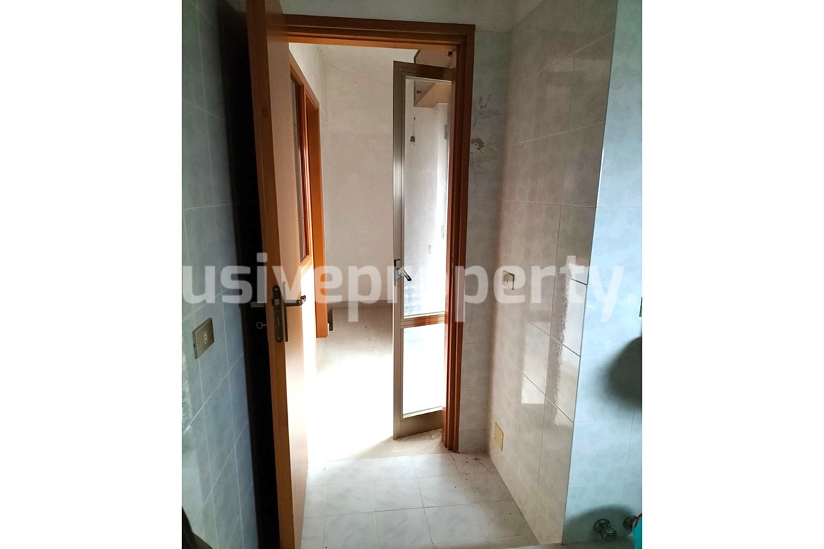 Town house with balcony and panoramic view for sale in Molise