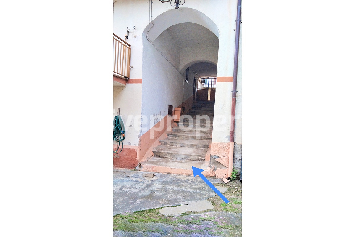 Furnished town house for sale in the Molise Region - Salcito