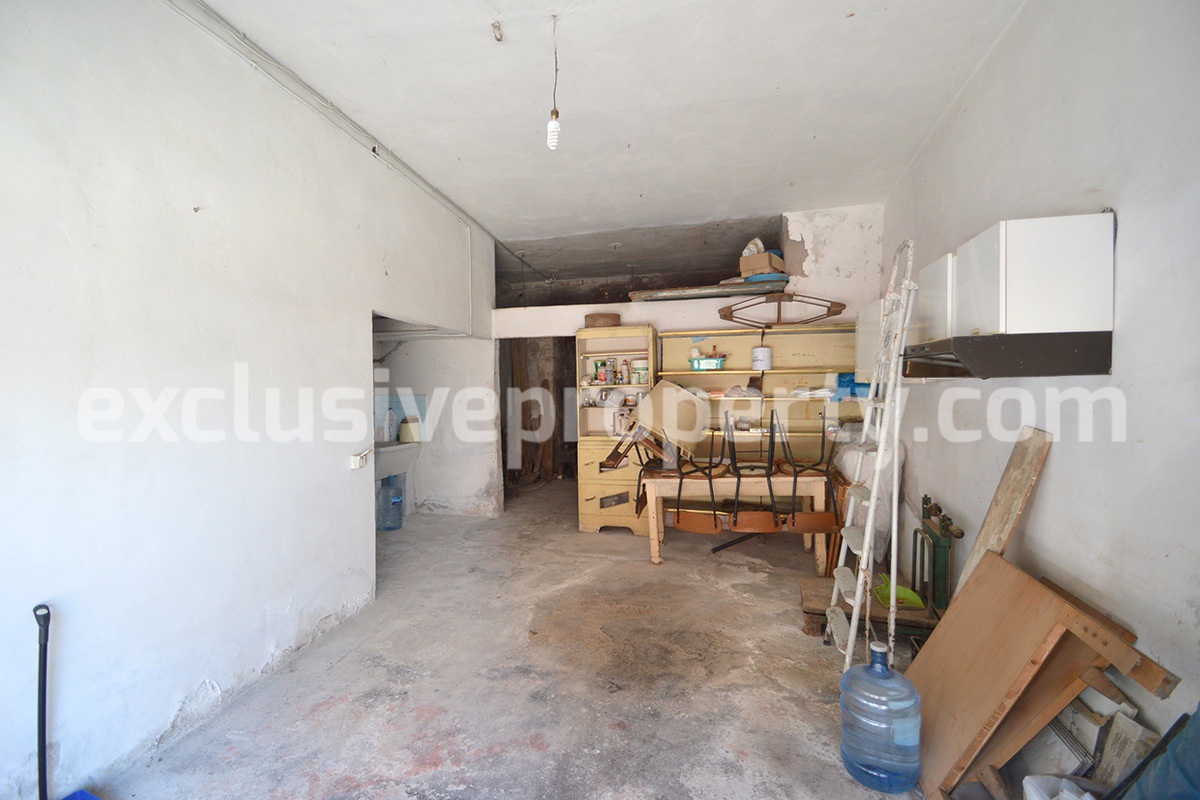 Property with garage and panoramic view for sale in Abruzzo 23