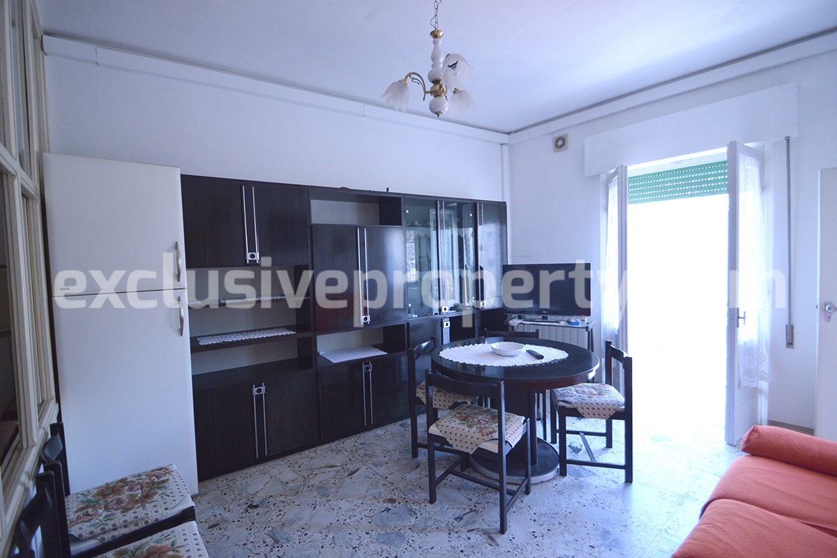 Property with garage and panoramic view for sale in Abruzzo