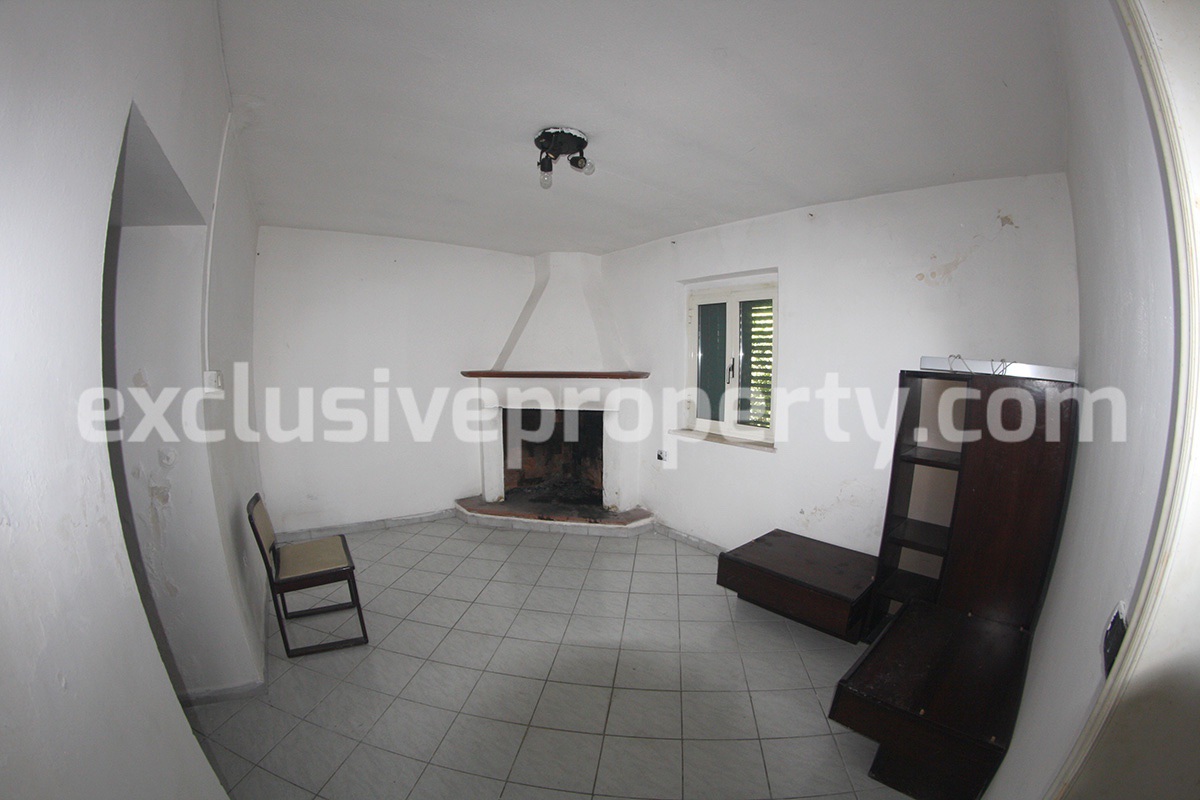 Country house with garage and panoramic view for sale near the sea 12