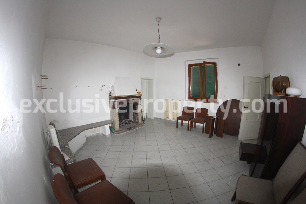 Country house with garage and panoramic view for sale near the sea 13